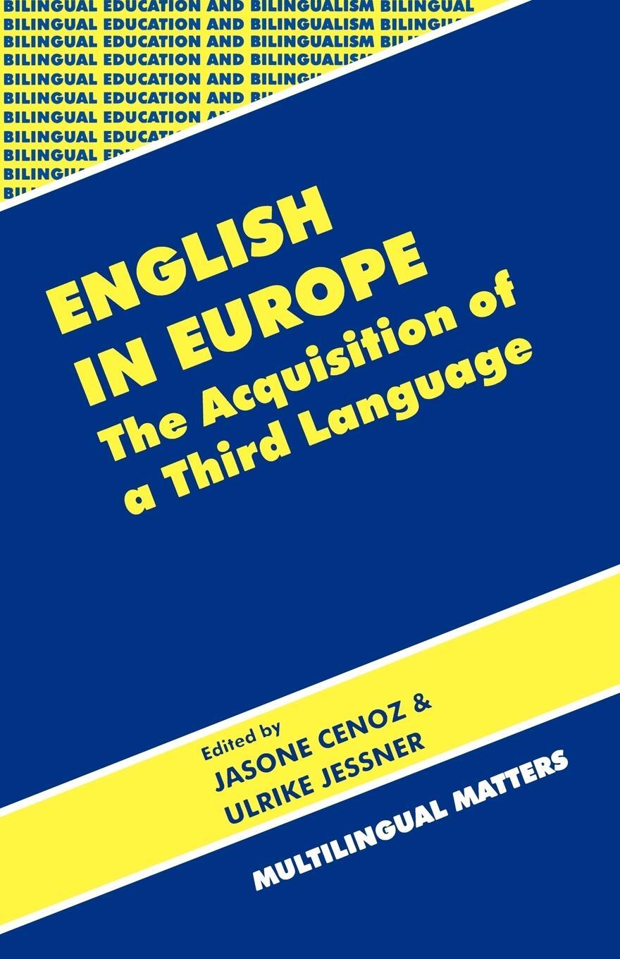 Cover: 9781853594793 | English in Europe | The Acquisition of a Third Language | Jessner
