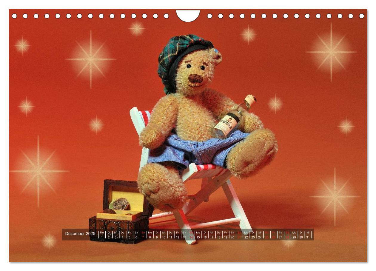 Bild: 9783435627592 | Die Teddys sind los (Wandkalender 2025 DIN A4 quer), CALVENDO...