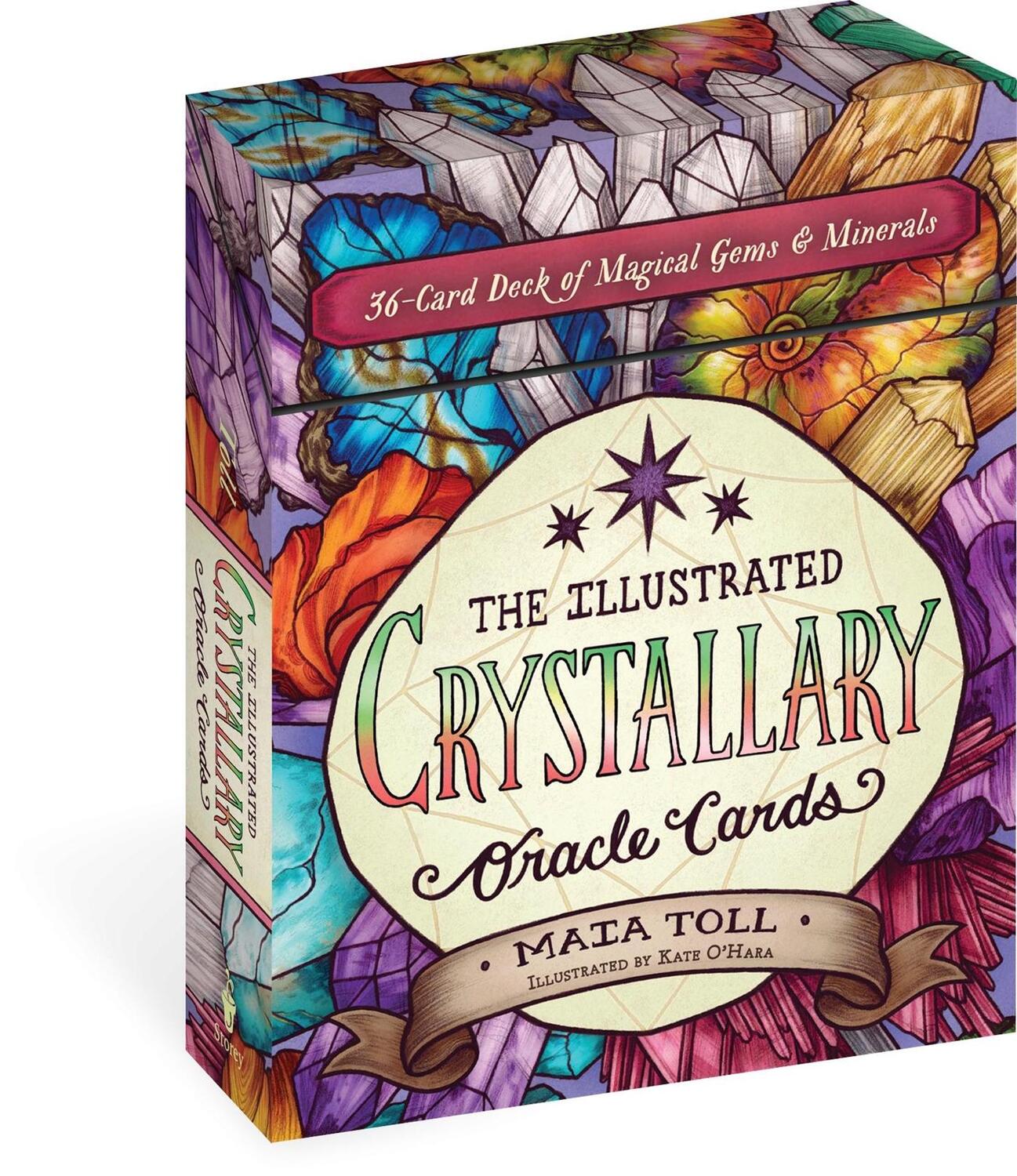 Cover: 9781635864878 | The Illustrated Crystallary Oracle Cards | Mata Toll | Spiel | 941646