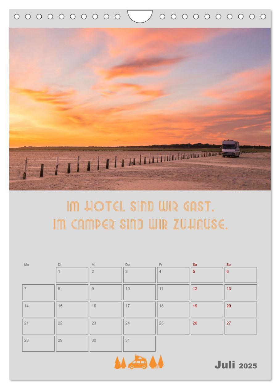 Bild: 9783435906505 | Caravaning - Camping auf vier Rädern (Wandkalender 2025 DIN A4...