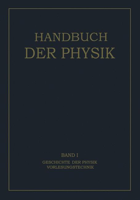 Cover: 9783642496462 | Geschichte der Physik Vorlesungstechnik | K. Scheel (u. a.) | Buch | x