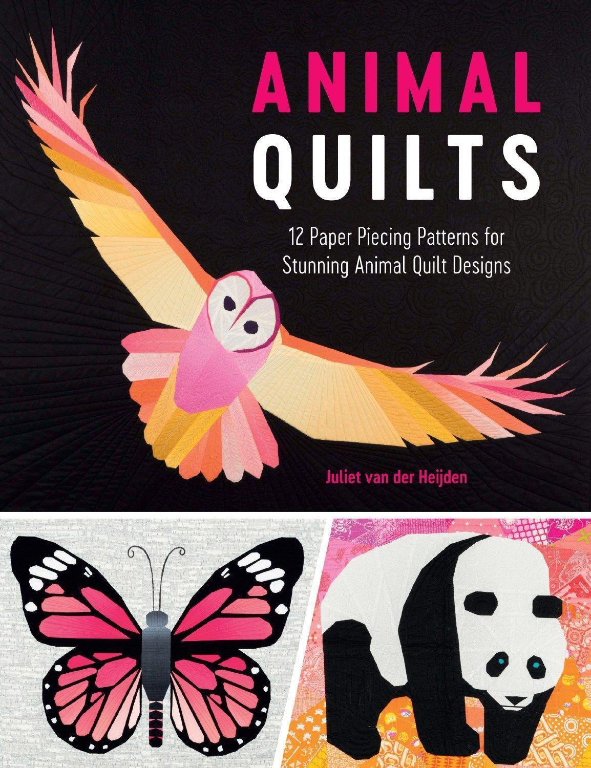 Cover: 9781446306673 | Animal Quilts: 12 Paper Piecing Patterns for Stunning Animal Quilt...