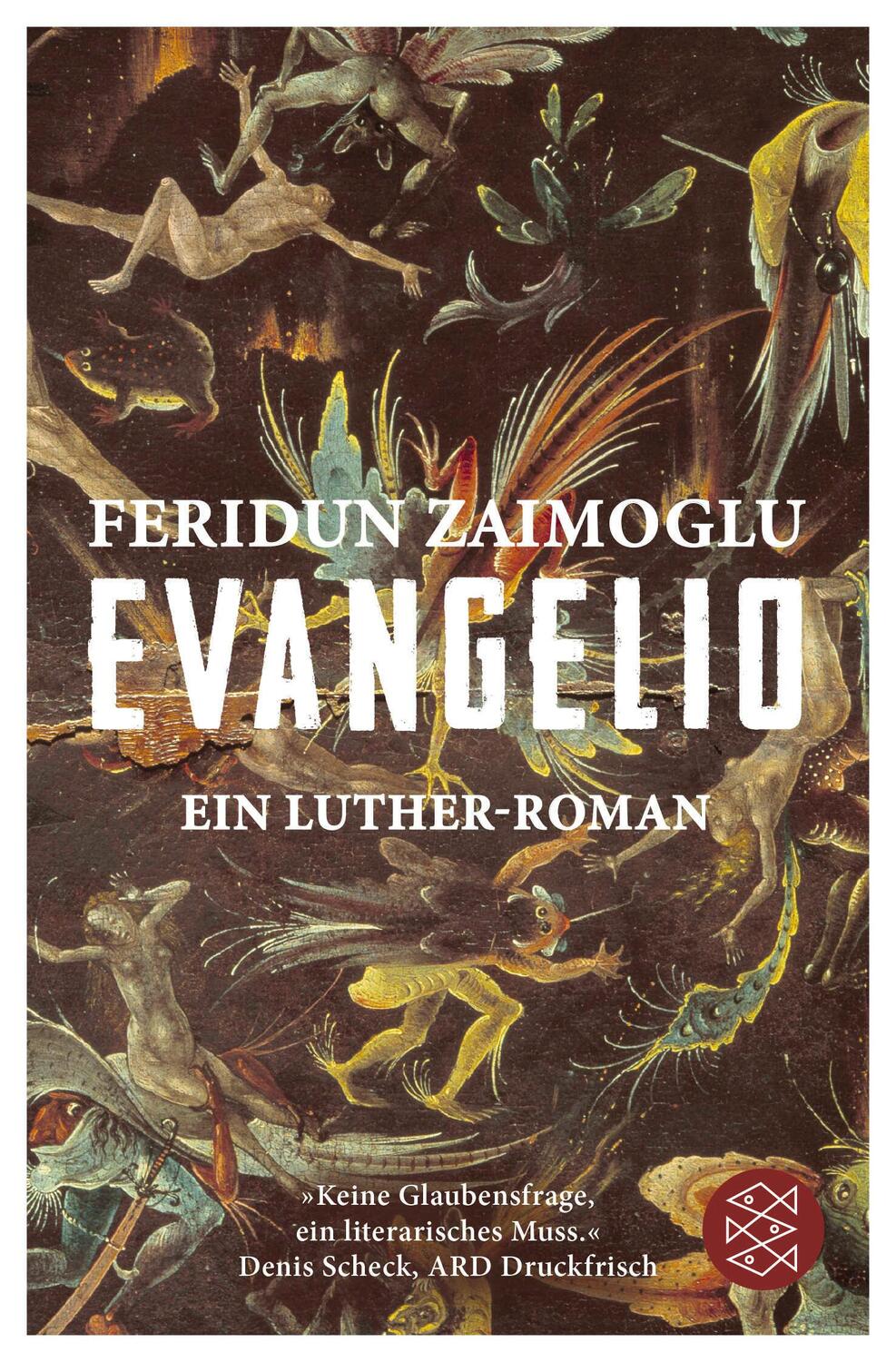 Cover: 9783596702466 | Evangelio | Ein Luther-Roman | Feridun Zaimoglu | Taschenbuch | 352 S.