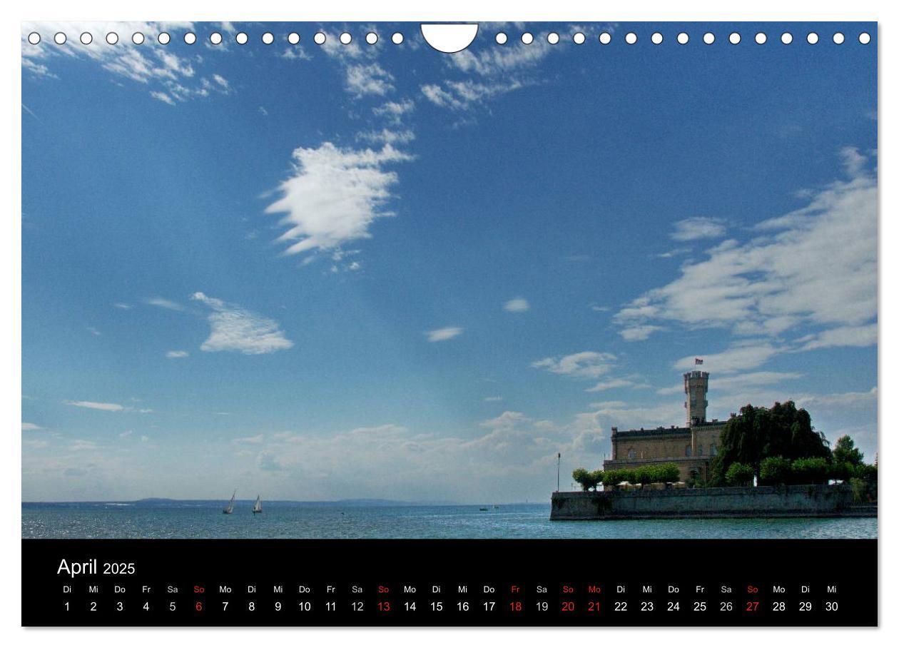 Bild: 9783435792153 | Ein Jahr am BODENSEE (Wandkalender 2025 DIN A4 quer), CALVENDO...