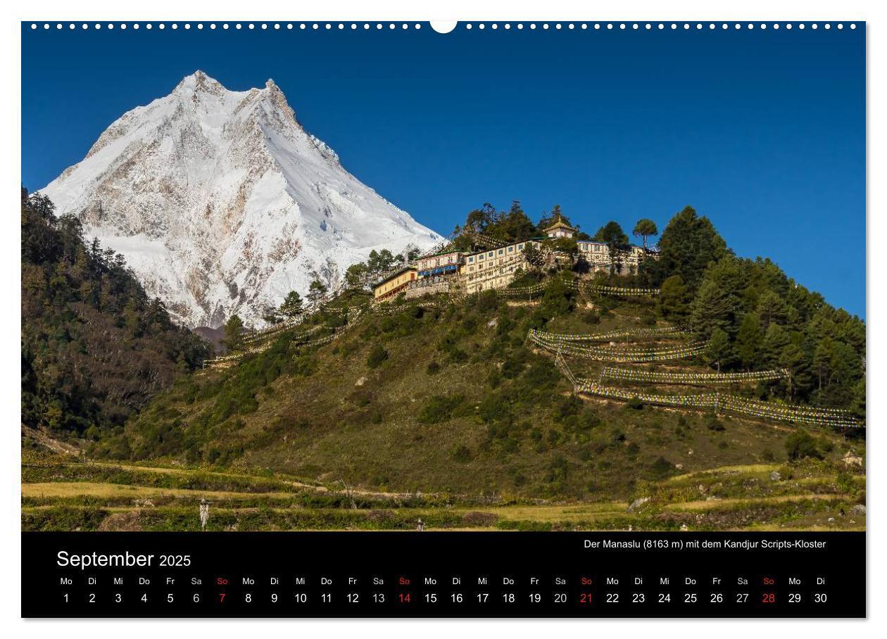 Bild: 9783435647422 | Himalaya - Dach der Welt (Wandkalender 2025 DIN A2 quer), CALVENDO...