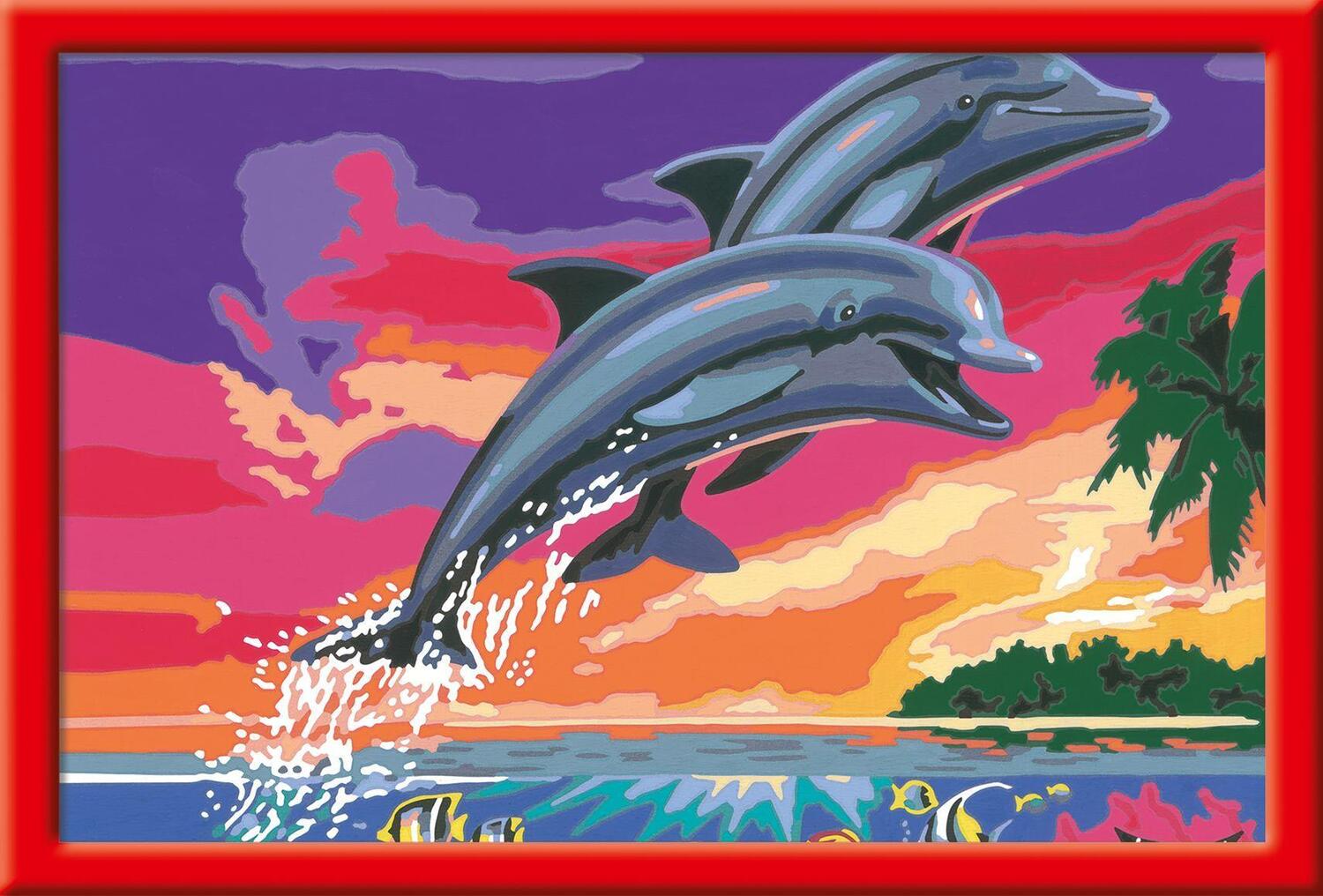 Bild: 4005556289073 | Welt der Delfine Malen nach Zahlen Serie C | Spiel | Deutsch | 2019