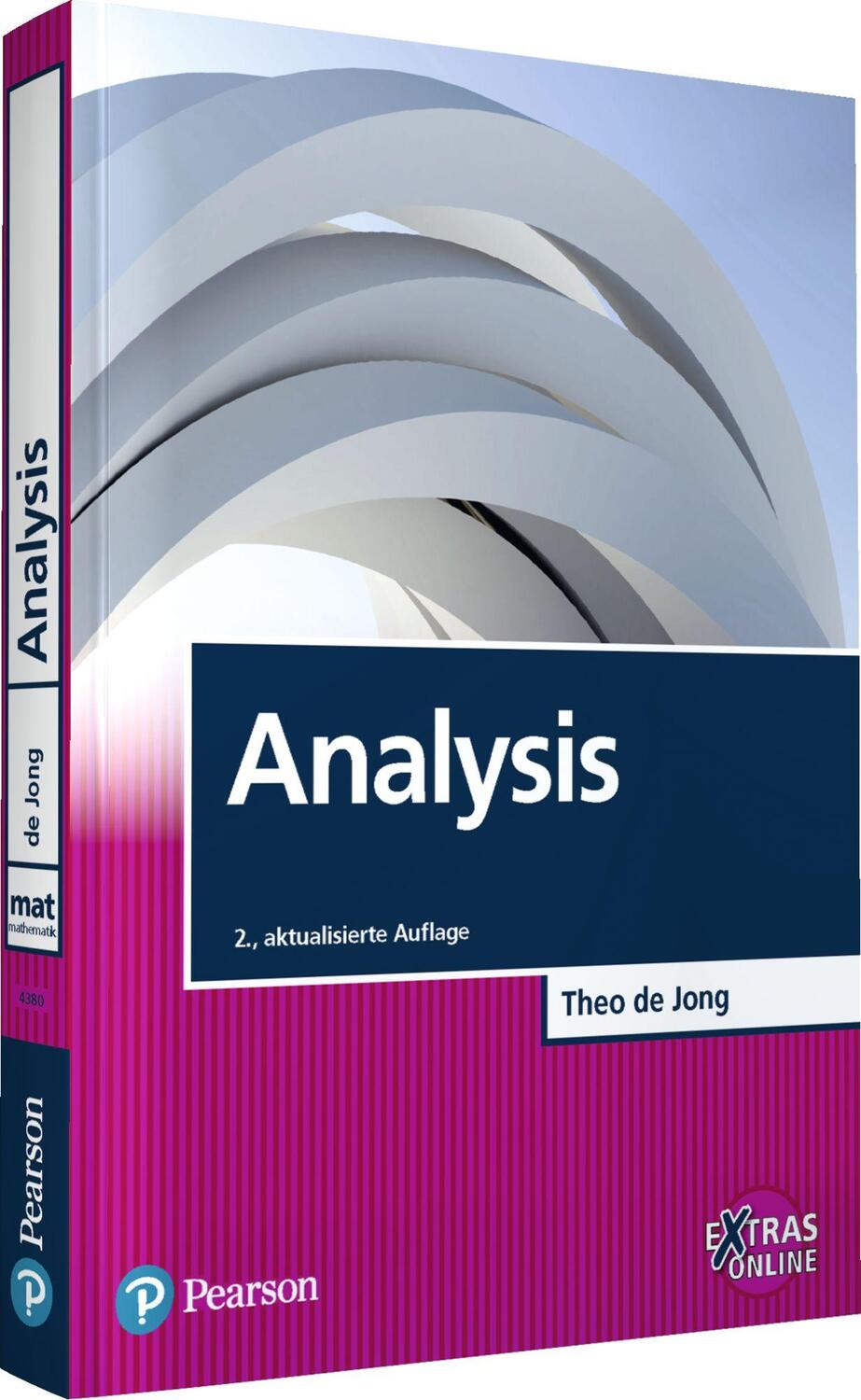 Cover: 9783868943801 | Analysis | Theo de Jong | Taschenbuch | Pearson Studium - Mathematik