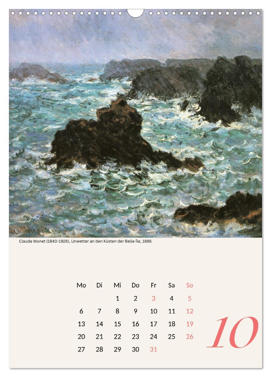 Bild: 9783457225295 | Claude Monet Impressionen (Wandkalender 2025 DIN A3 hoch), CALVENDO...