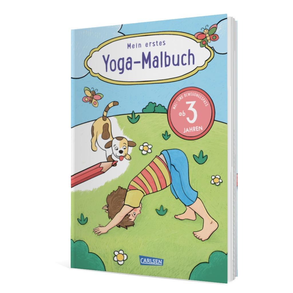 Bild: 9783551191601 | Mein erstes Yoga-Malbuch | Anja Meister | Taschenbuch | 24 S. | 2023