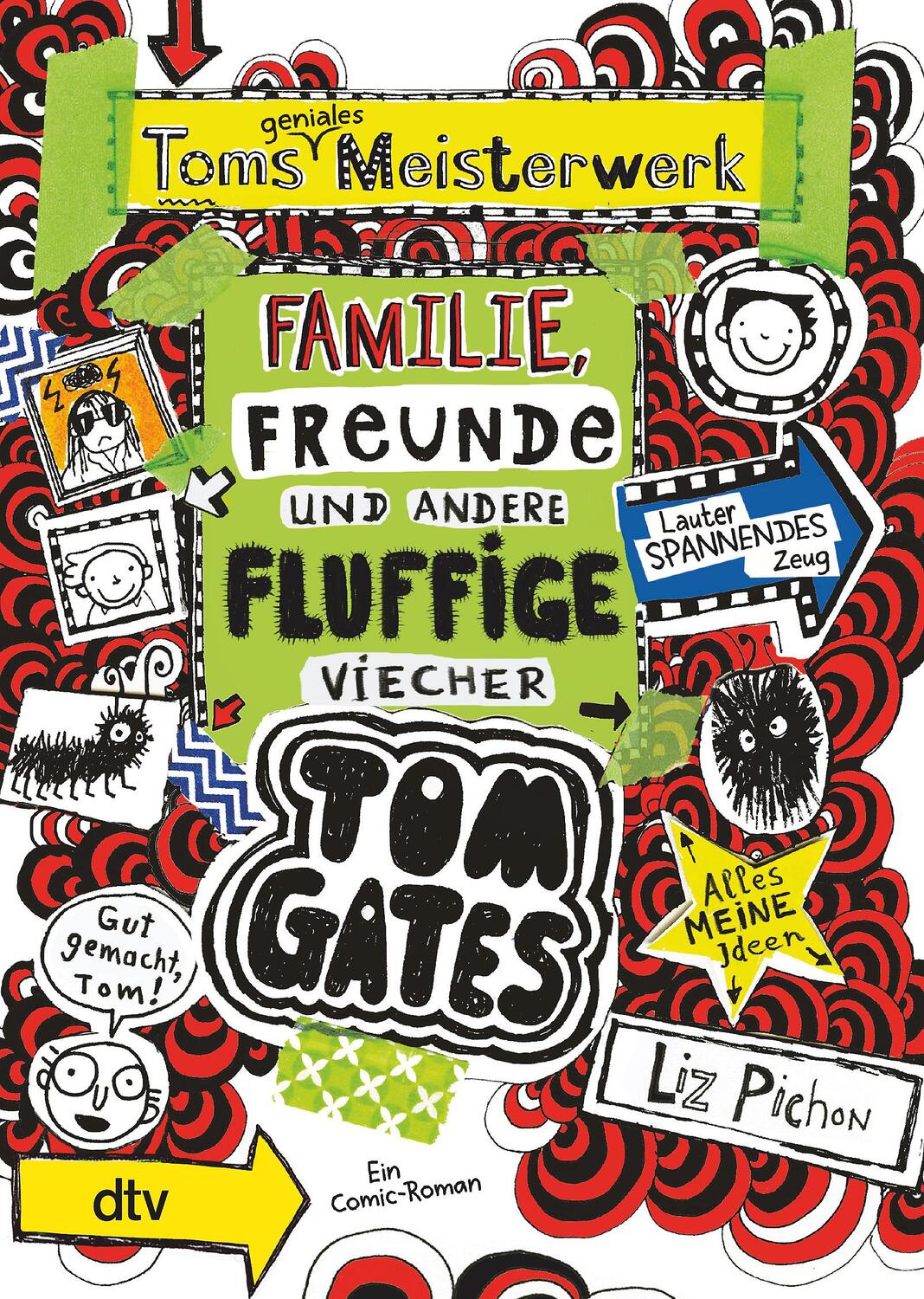 Cover: 9783423718516 | Tom Gates 12: Toms geniales Meisterwerk (Familie, Freunde und...