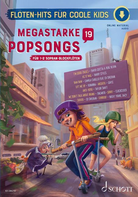 Cover: 9783795727758 | Megastarke Popsongs 1-2 Sopran-Blockflöten. Spielbuch. | Broschüre