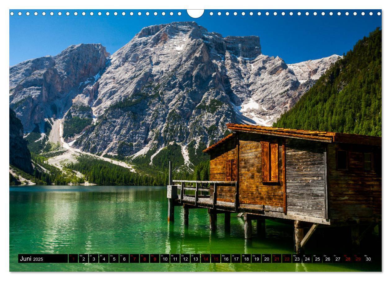 Bild: 9783435448180 | Berge. Alpenseen (Wandkalender 2025 DIN A3 quer), CALVENDO...