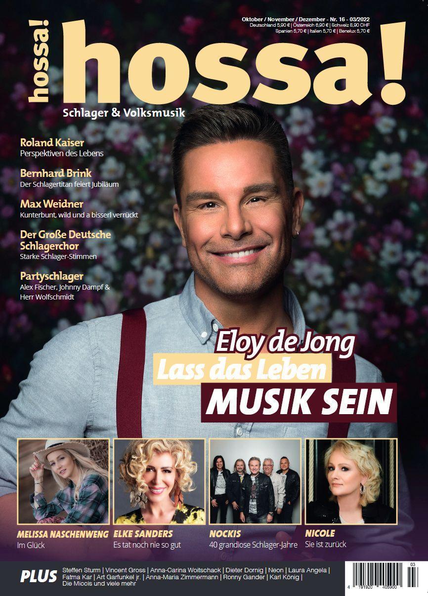 Cover: 9783959363730 | hossa! - Das Magazin für Volksmusik und Schlager! Ausgabe #16 | 2022