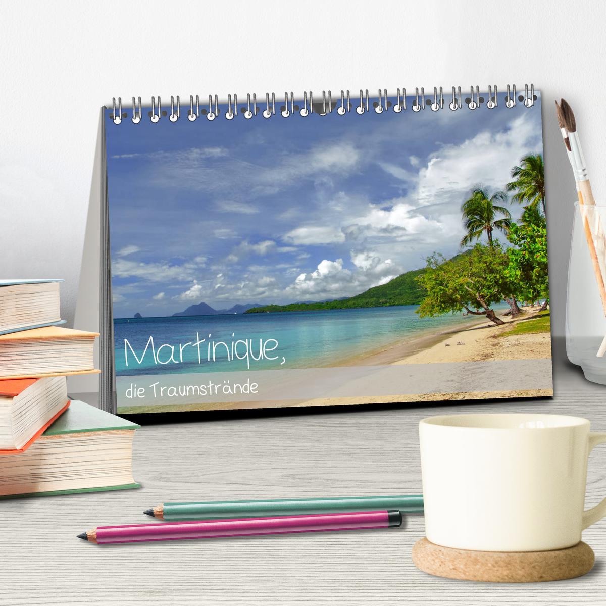 Bild: 9783435378814 | Martinique, die Traumstrände (Tischkalender 2025 DIN A5 quer),...