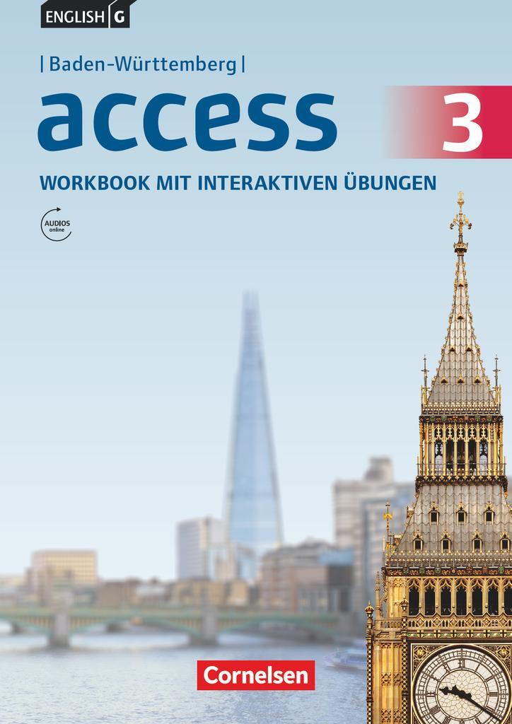 Cover: 9783060354450 | English G Access Band 3: 7. Schuljahr - Workbook mit interaktiven...