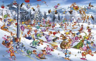 Cover: 9001890535147 | Christmas Ski (Puzzle) | François Ruyer | Spiel | In Spielebox | 5351
