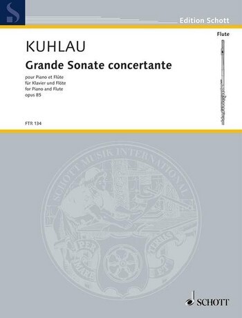 Cover: 9790001094320 | Grande Sonate concertante op. 85 | Friedrich Kuhlau | Buch | 1986