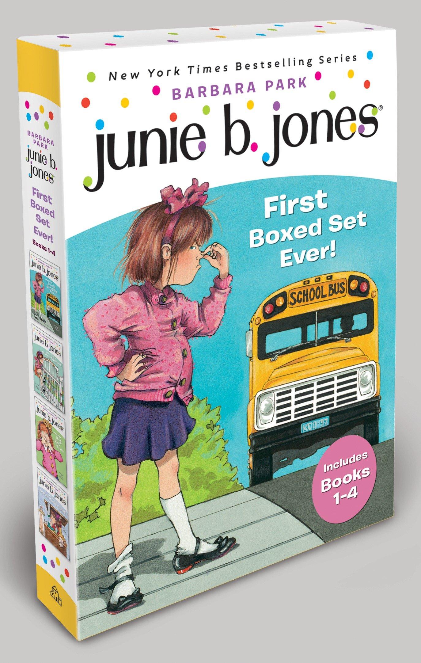 Cover: 9780375813610 | Junie B. Jones First Boxed Set Ever! | Books 1-4 | Barbara Park | Box