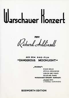 Cover: 9790201608105 | Warsaw Concerto Piano Solo | Richard Addinsell | Buch | 2012