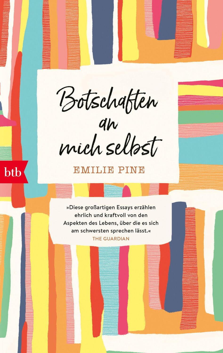 Cover: 9783442772926 | Botschaften an mich selbst | Emilie Pine | Taschenbuch | Deutsch | btb