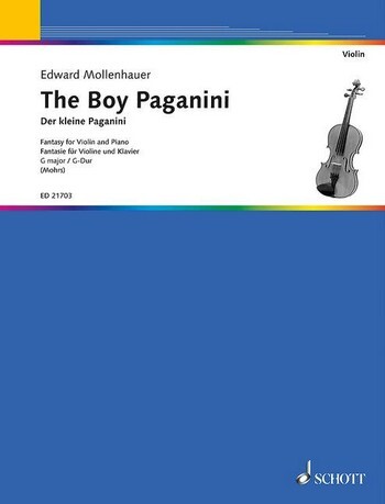 Cover: 9790001200097 | Der kleine Paganini | Edward Mollenhauer | Broschüre | 12 S. | Deutsch