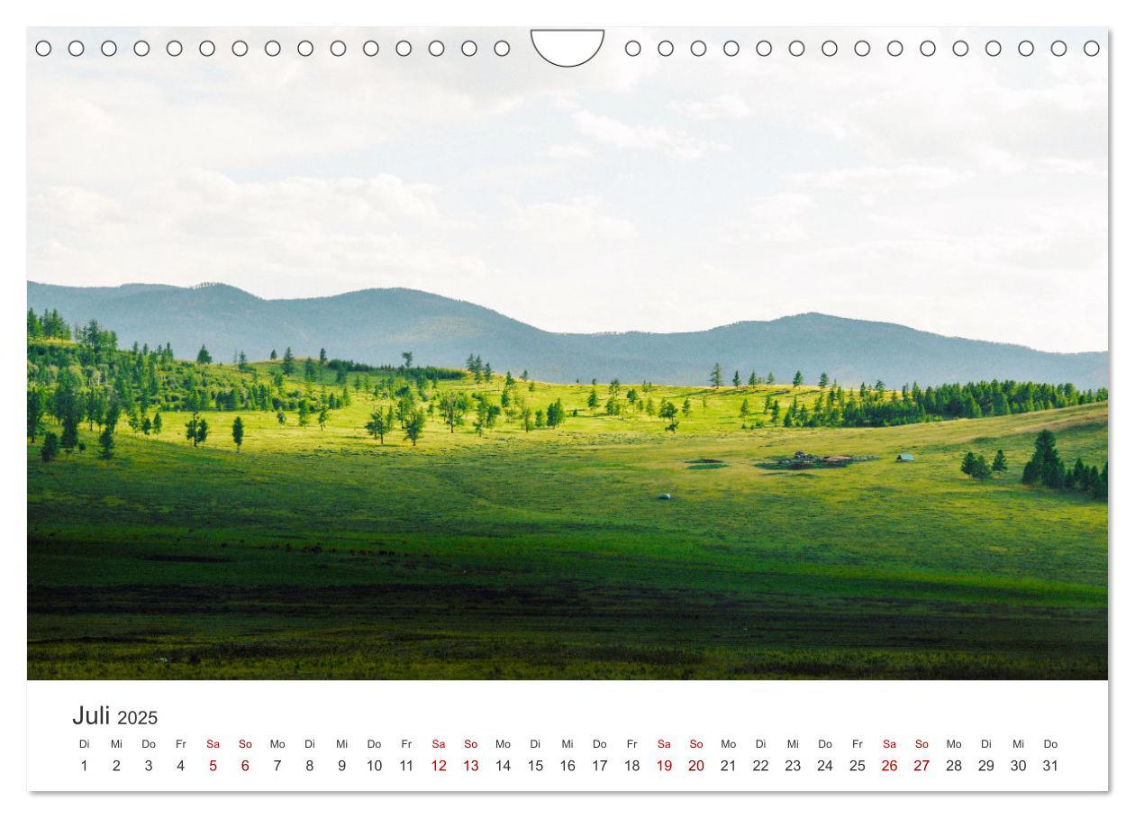 Bild: 9783435006977 | Mongolei - Endlose Steppe und wilde Natur. (Wandkalender 2025 DIN...