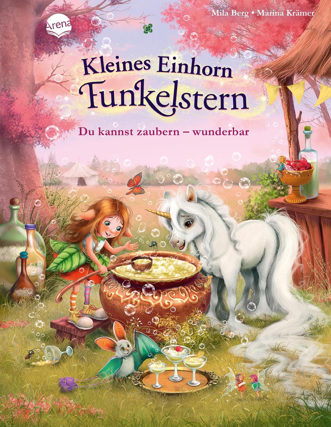 Cover: 9783401718606 | Kleines Einhorn Funkelstern (4). Du kannst zaubern - wunderbar | Berg