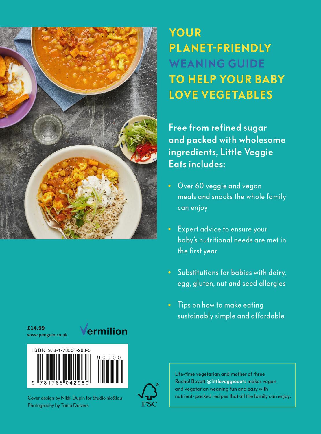 Rückseite: 9781785042980 | Little Veggie Eats | Easy Weaning Recipes for All the Family to Enjoy
