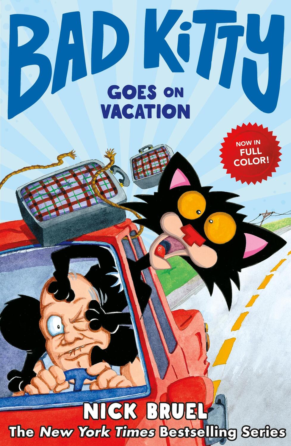 Cover: 9781250208088 | Bad Kitty Goes on Vacation (Graphic Novel) | Nick Bruel | Buch | 2020