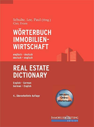 Cover: 9783940219060 | Wörterbuch Immobilienwirtschaft. Englisch-Deutsch /Deutsch-Englisch