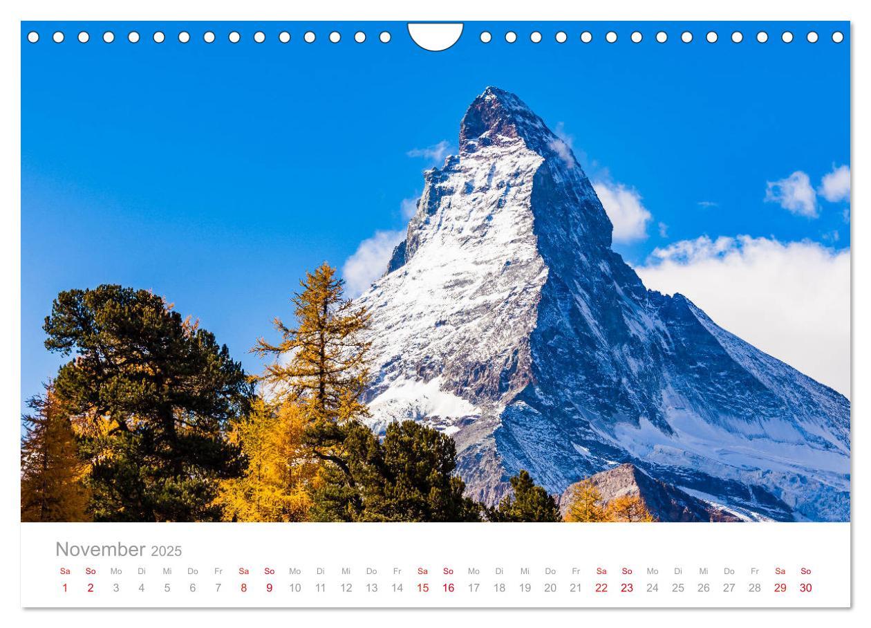 Bild: 9783435308637 | TRAUMZIELE DER SCHWEIZ Impressionen (Wandkalender 2025 DIN A4...