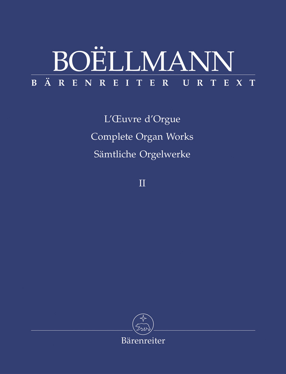 Cover: 9790006520312 | Samtliche Orgelwerke 2 | Léon Boellmann | Buch | Bärenreiter Verlag