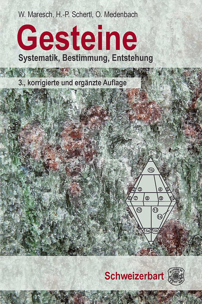 Cover: 9783510653416 | Gesteine | Systematik, Bestimmung, Entstehung | Walter Maresch (u. a.)