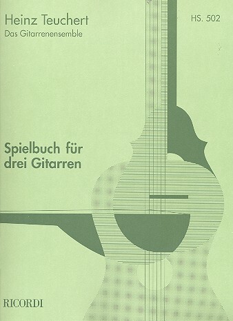 Cover: 9790204245024 | Spielbuch für 3 Gitarren Spielpartitur | Heinz Teuchert | Buch