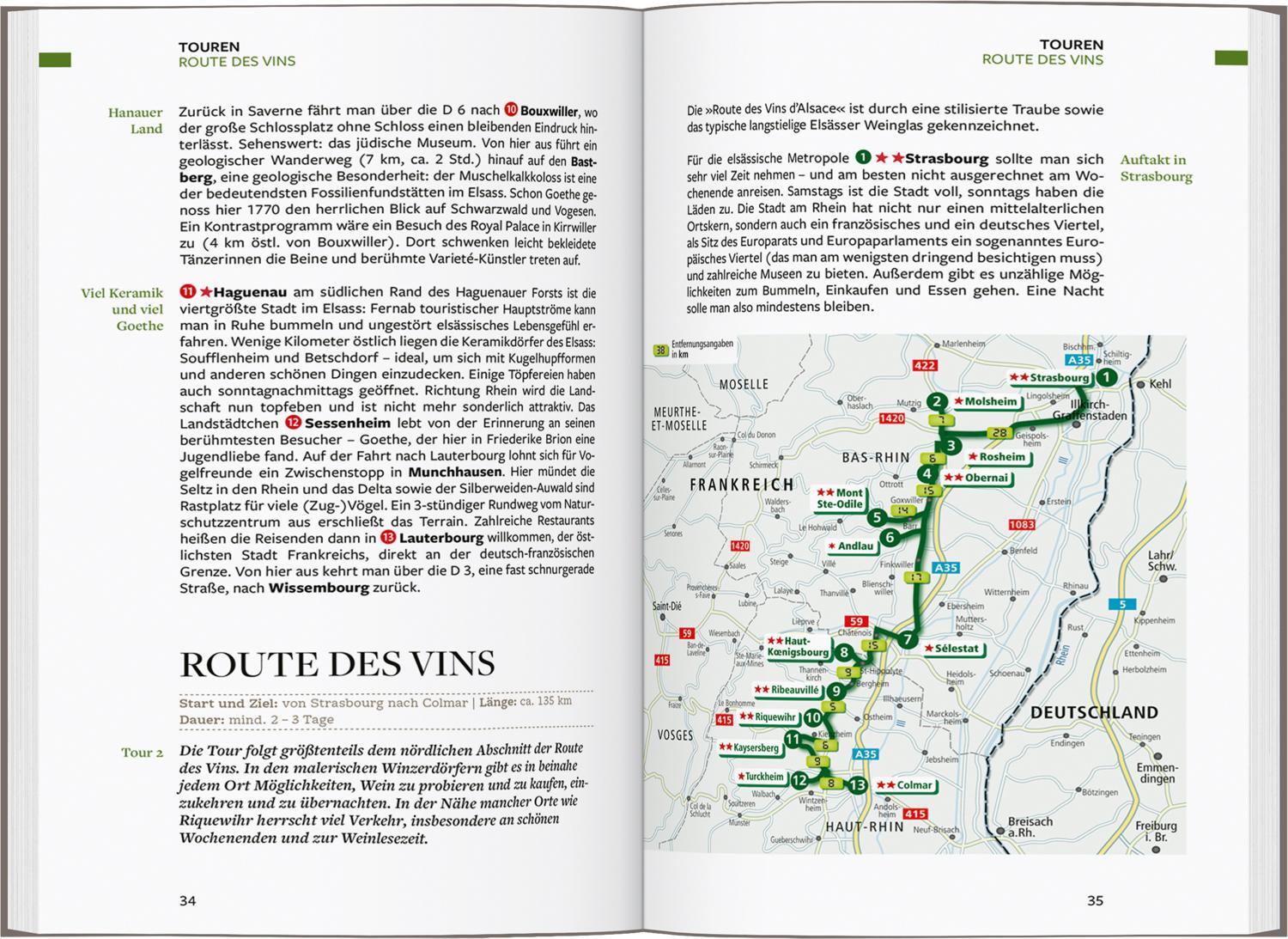 Bild: 9783575001467 | Baedeker Reiseführer Elsass, Vogesen | mit praktischer Karte EASY ZIP