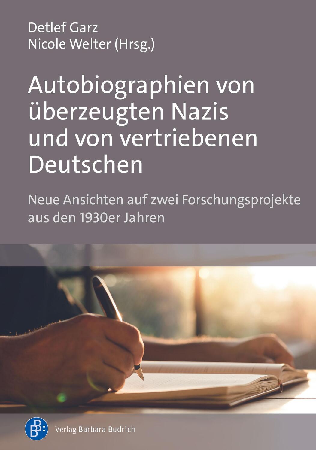 Cover: 9783847427438 | Autobiographien von überzeugten Nazis und von vertriebenen Deutschen