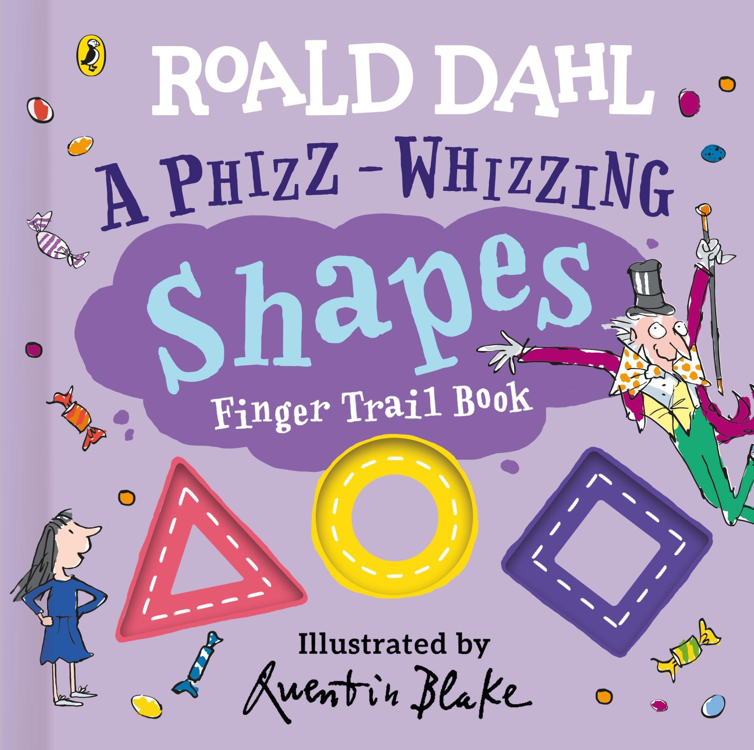 Cover: 9780241672983 | Roald Dahl: A Phizz-Whizzing Shapes Finger Trail Book | Roald Dahl