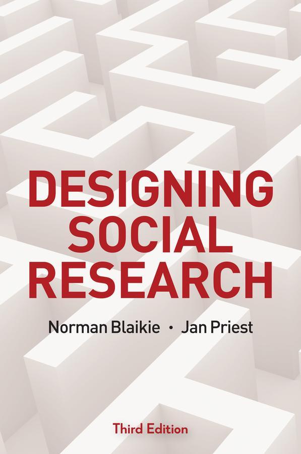 Cover: 9781509517411 | Designing Social Research | The Logic of Anticipation | Taschenbuch