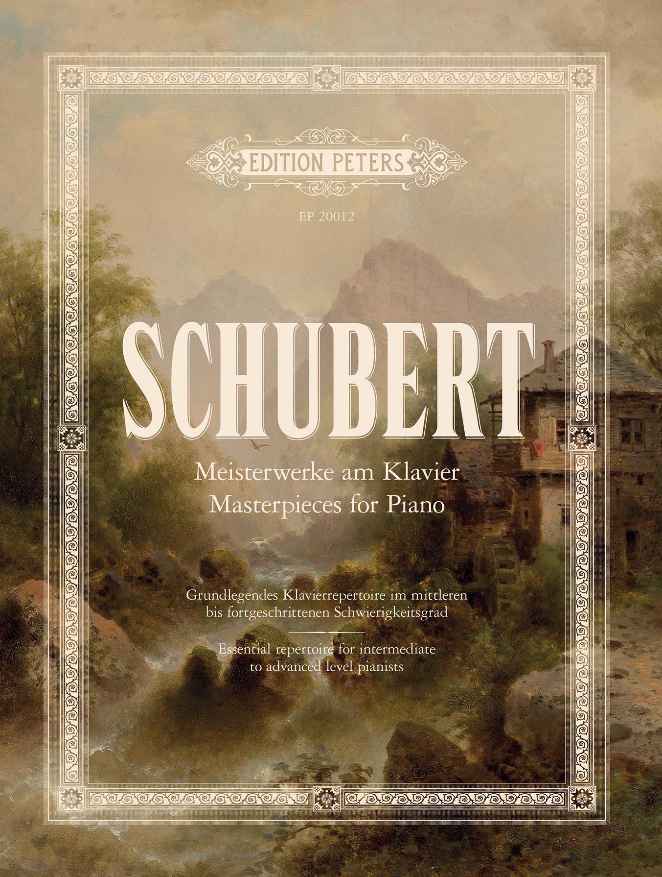 Cover: 9790577024561 | Schubert: Meisterwerke am Klavier / Masterpieces for Piano | Broschüre