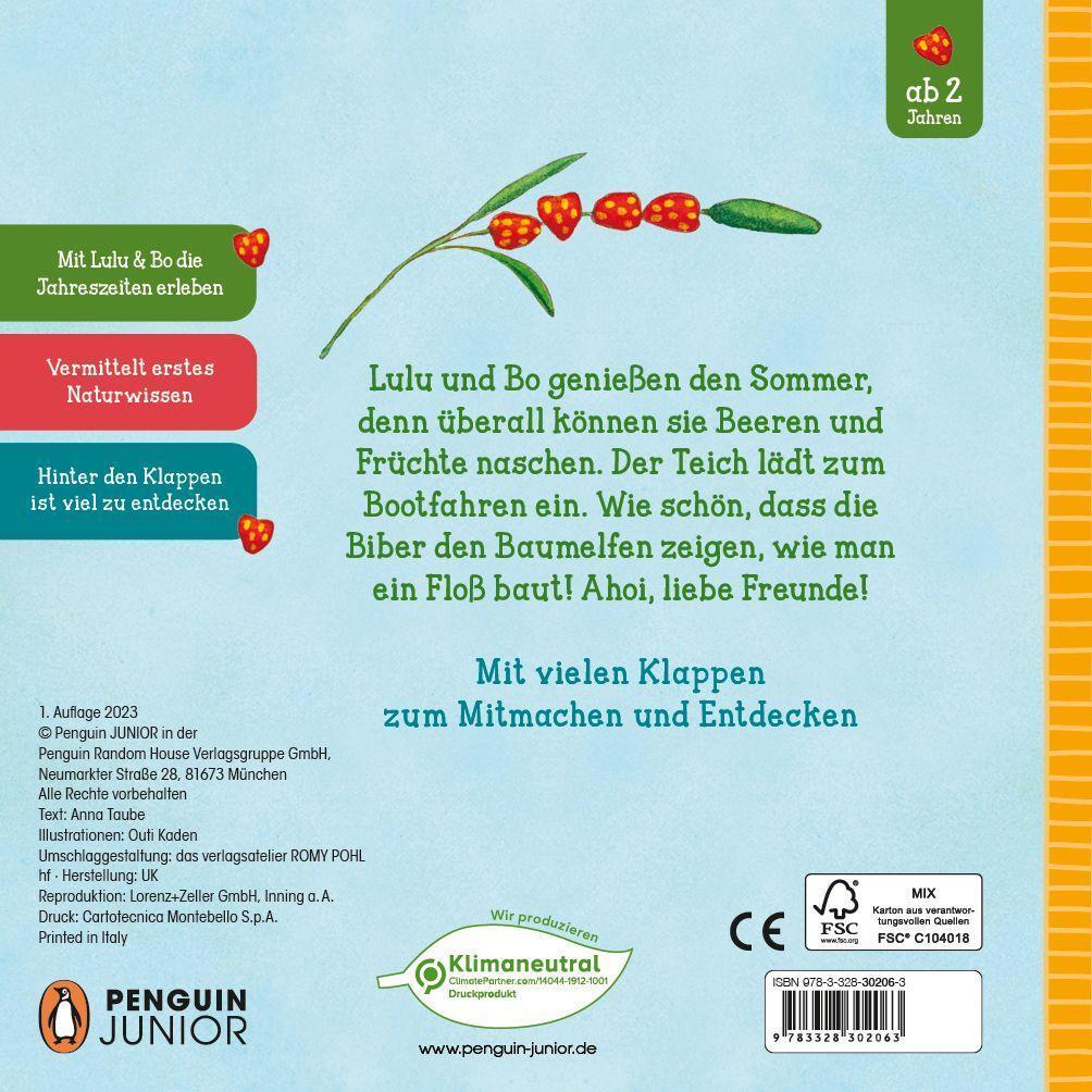 Bild: 9783328302063 | Lulu & Bo lieben den Sommer | Anna Taube | Buch | Deutsch | 2023