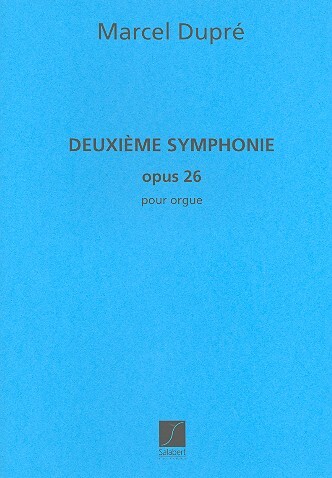 Cover: 9790048003392 | Symphonie 2 Opus 26 | Marcel Dupré | Partitur | 1998