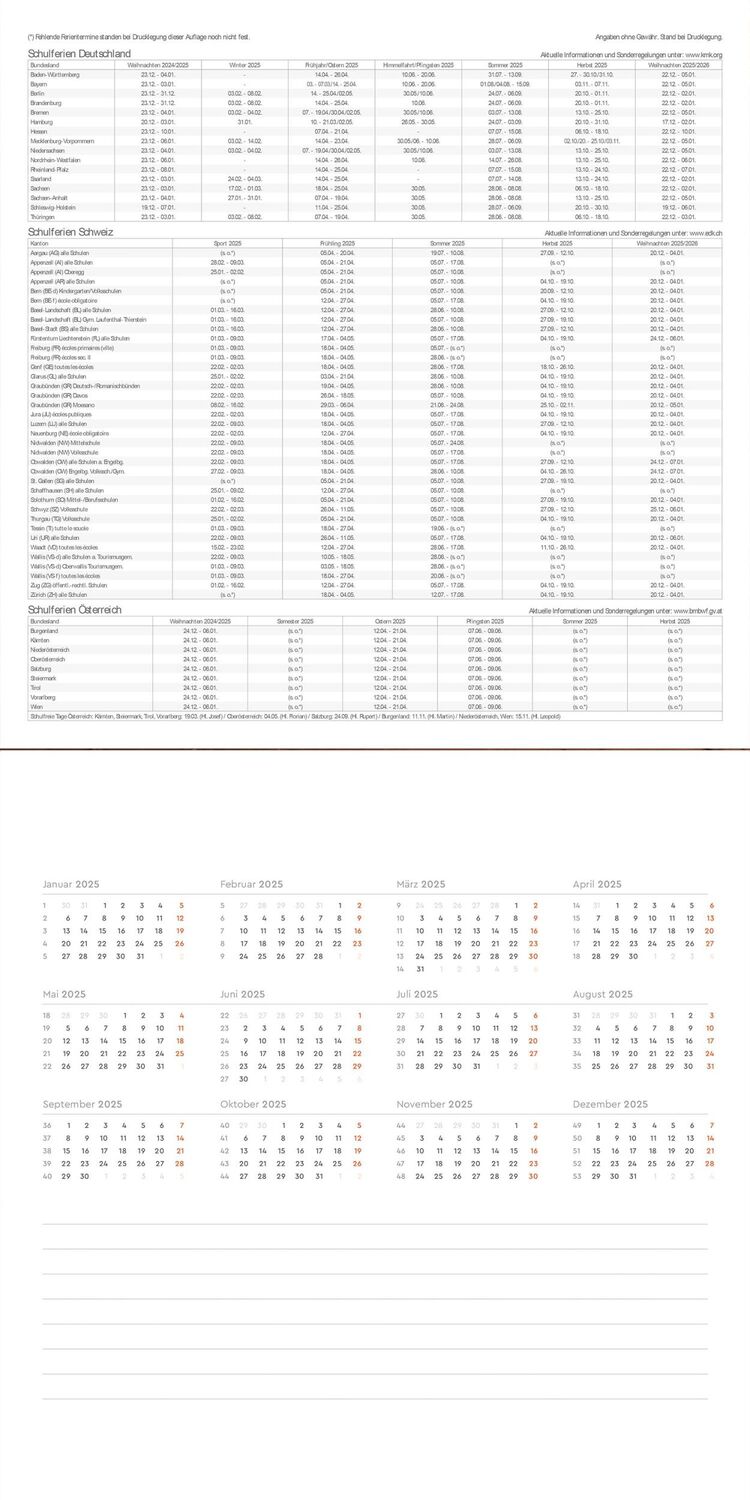 Bild: 9783965914100 | Gärten der Welt - KUNTH Broschurkalender 2025 | Kalender | 28 S.