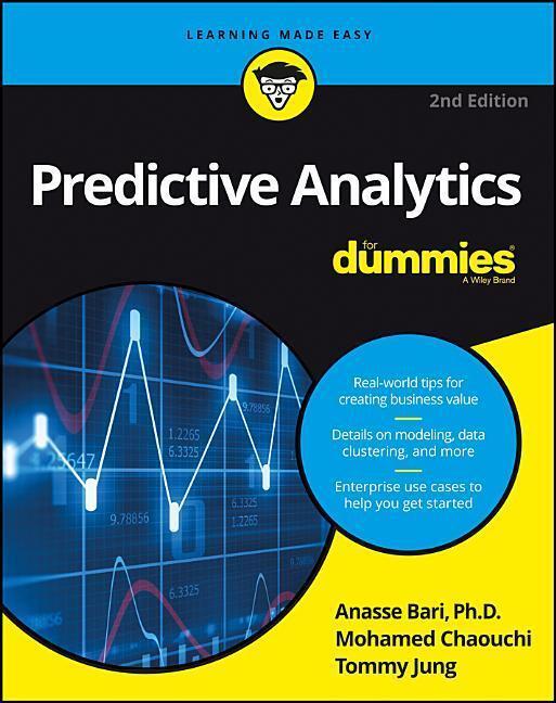 Cover: 9781119267003 | Predictive Analytics for Dummies | Anasse Bari (u. a.) | Taschenbuch