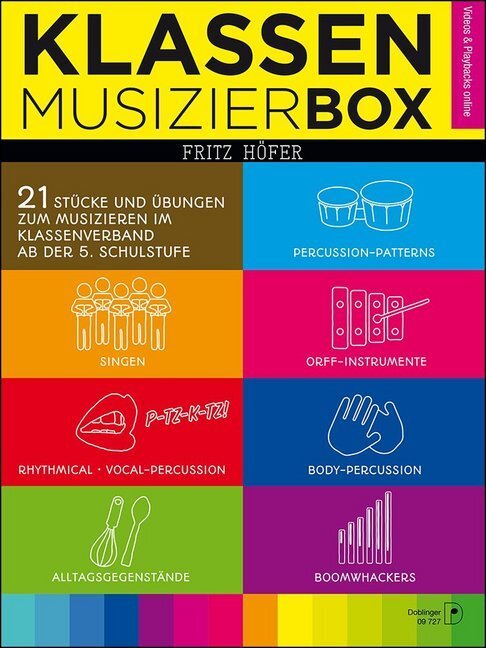 Cover: 9783902667502 | Klassenmusizierbox. Bd.1 | Fritz Höfer | Taschenbuch | 2014