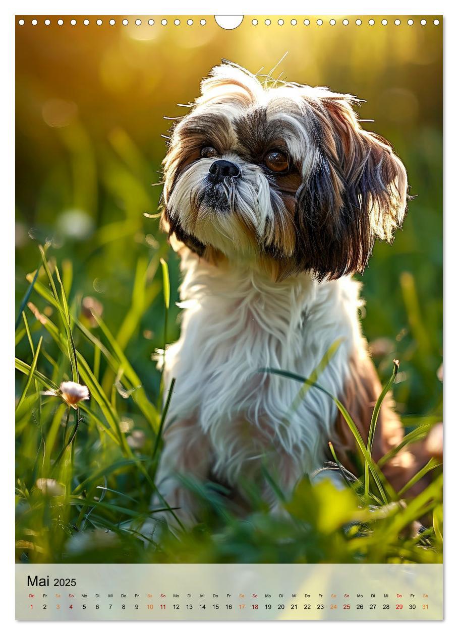 Bild: 9783383765384 | Shih Tzu - immer im Mittelpunkt (Wandkalender 2025 DIN A3 hoch),...