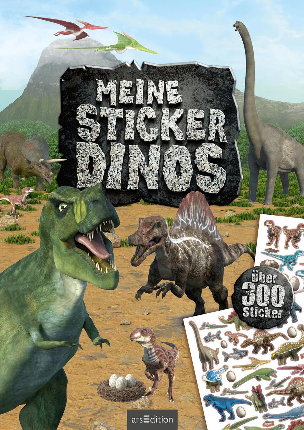 Bild: 9783845827797 | Meine Sticker-Dinos | Mit über 300 Stickern | Taschenbuch | 40 S.