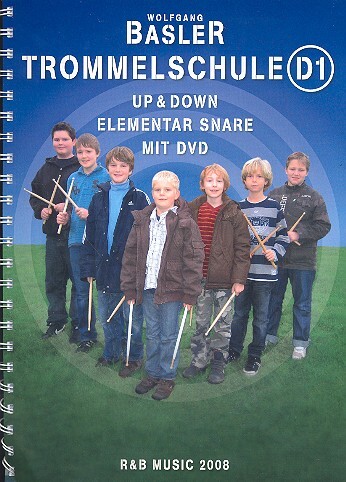 Cover: 9790000001305 | Trommelschule D1 - Up and down (+DVD) für kleine Trommel (snare drum)