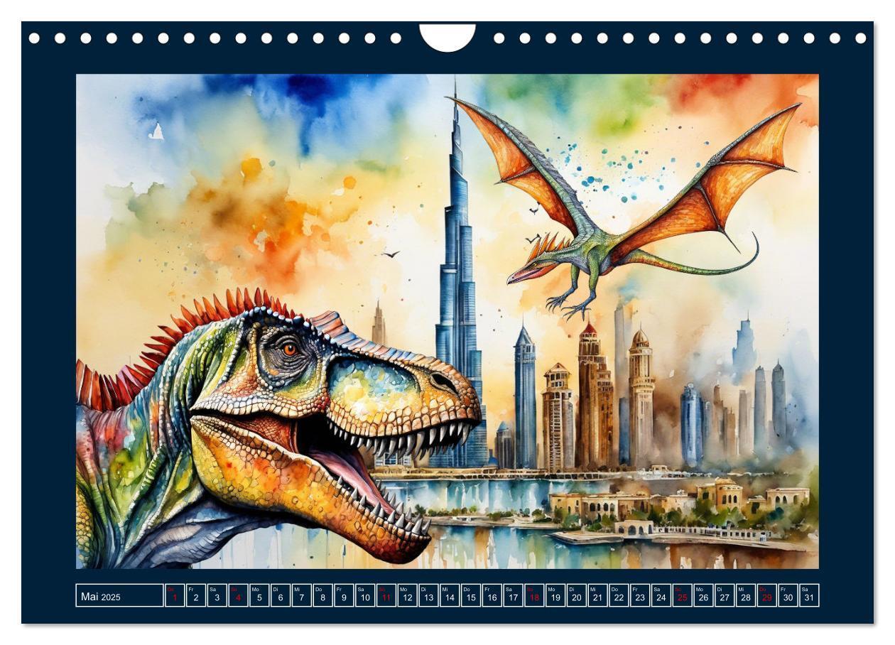 Bild: 9783457132852 | Dinosaurier erobern die Welt zurück (Wandkalender 2025 DIN A4...