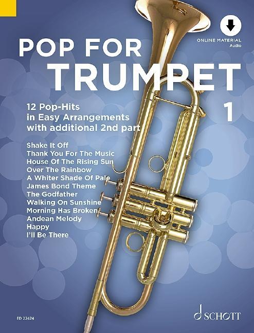 Cover: 9790001158879 | Pop For Trumpet 1 | Broschüre | Pop for Trumpet | Buch + CD | Deutsch
