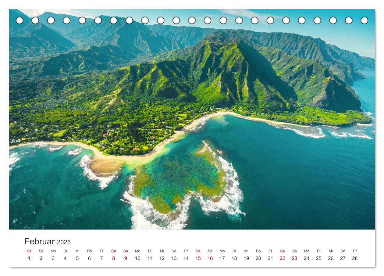 Bild: 9783383939365 | Hawaii - Ein tropisches Paradies. (Tischkalender 2025 DIN A5 quer),...